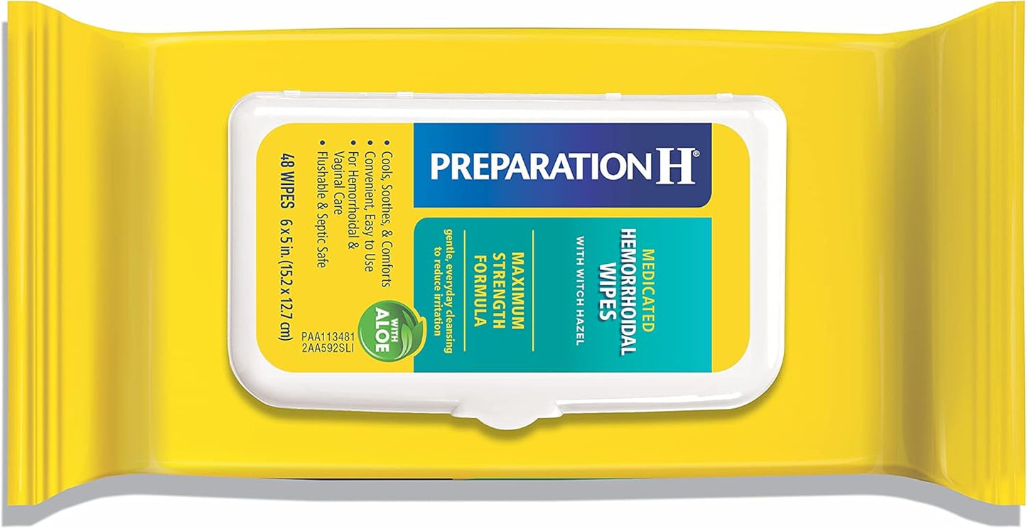WIPES,HEMORRHOIDAL