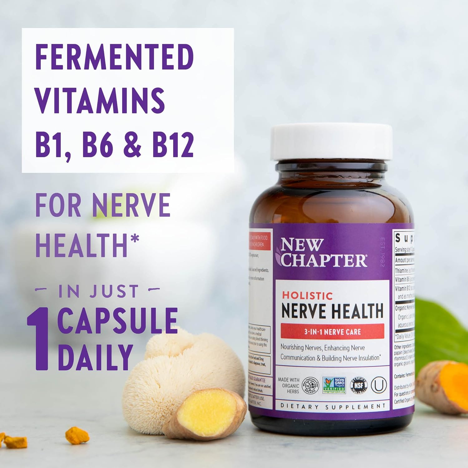 NERVE HEALTH SUPPLMNT TAB 30CT 21ST CENT