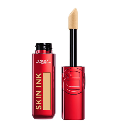 L'ORÉAL PARIS Skin Ink Longwear 2-in-1 Foundation Concealer, 265 Neutral, 0.5 fl oz