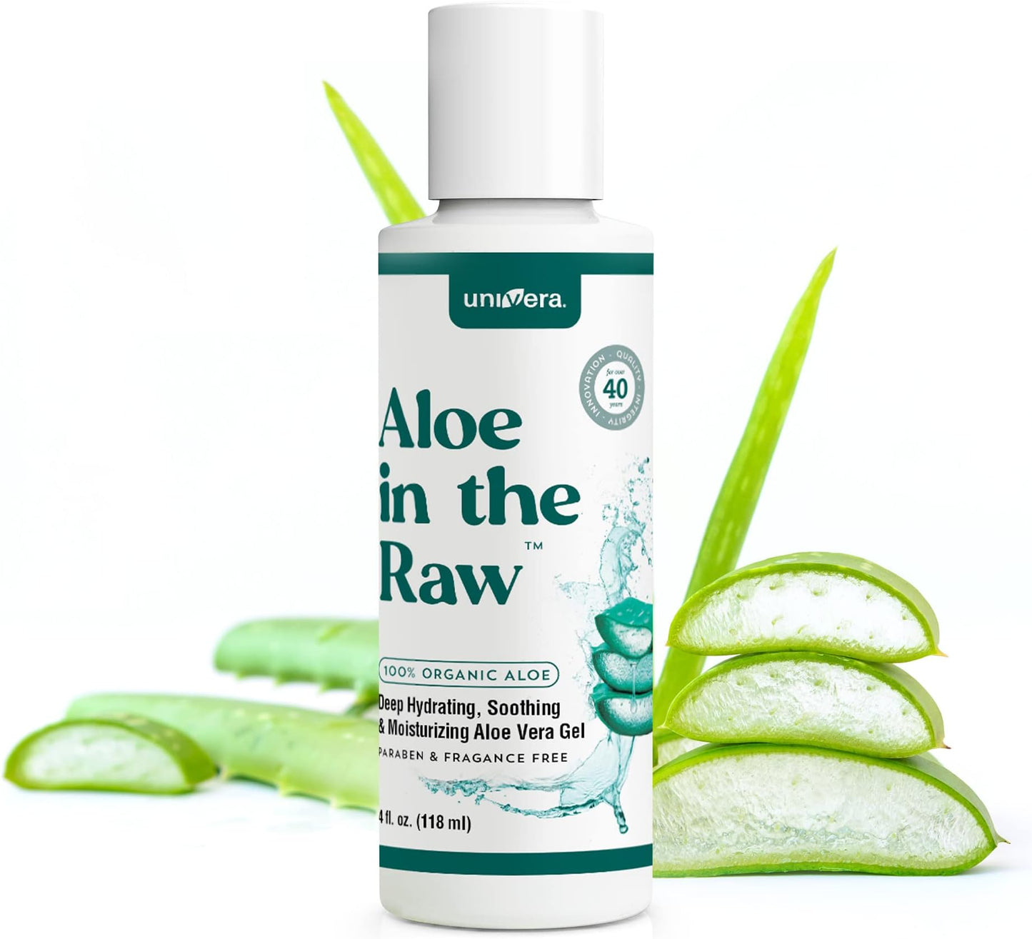 ALOE VERA 99.5% GEL 8OZ NAT BLEND