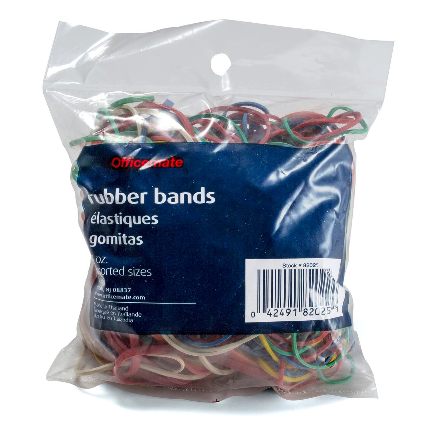 Ava Assorted Size & Color Rubber Bands, 1.5 oz