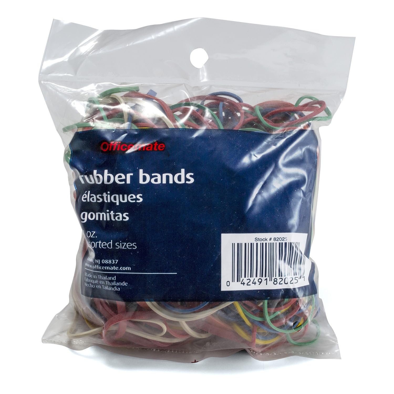 Ava Assorted Size & Color Rubber Bands, 1.5 oz