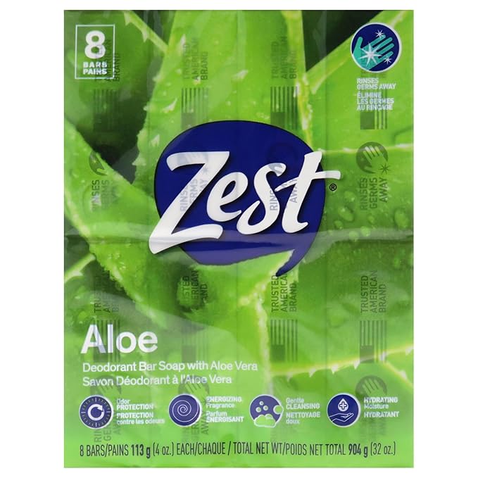 ZEST BATH BR 3X4OZ FRESH ALOE