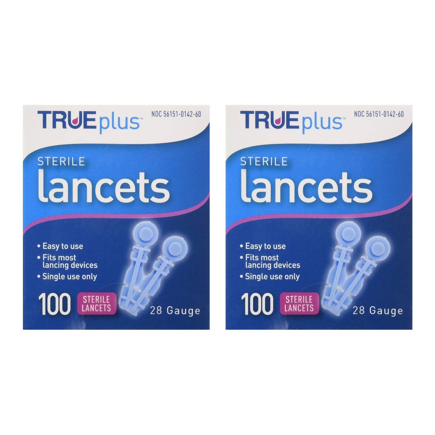 TRUEPLUS LANCET 100CT 28G