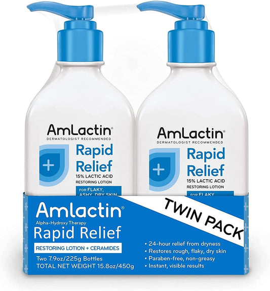 AMLACTIN RAPID RELIEF RESTORING CRM 12OZ