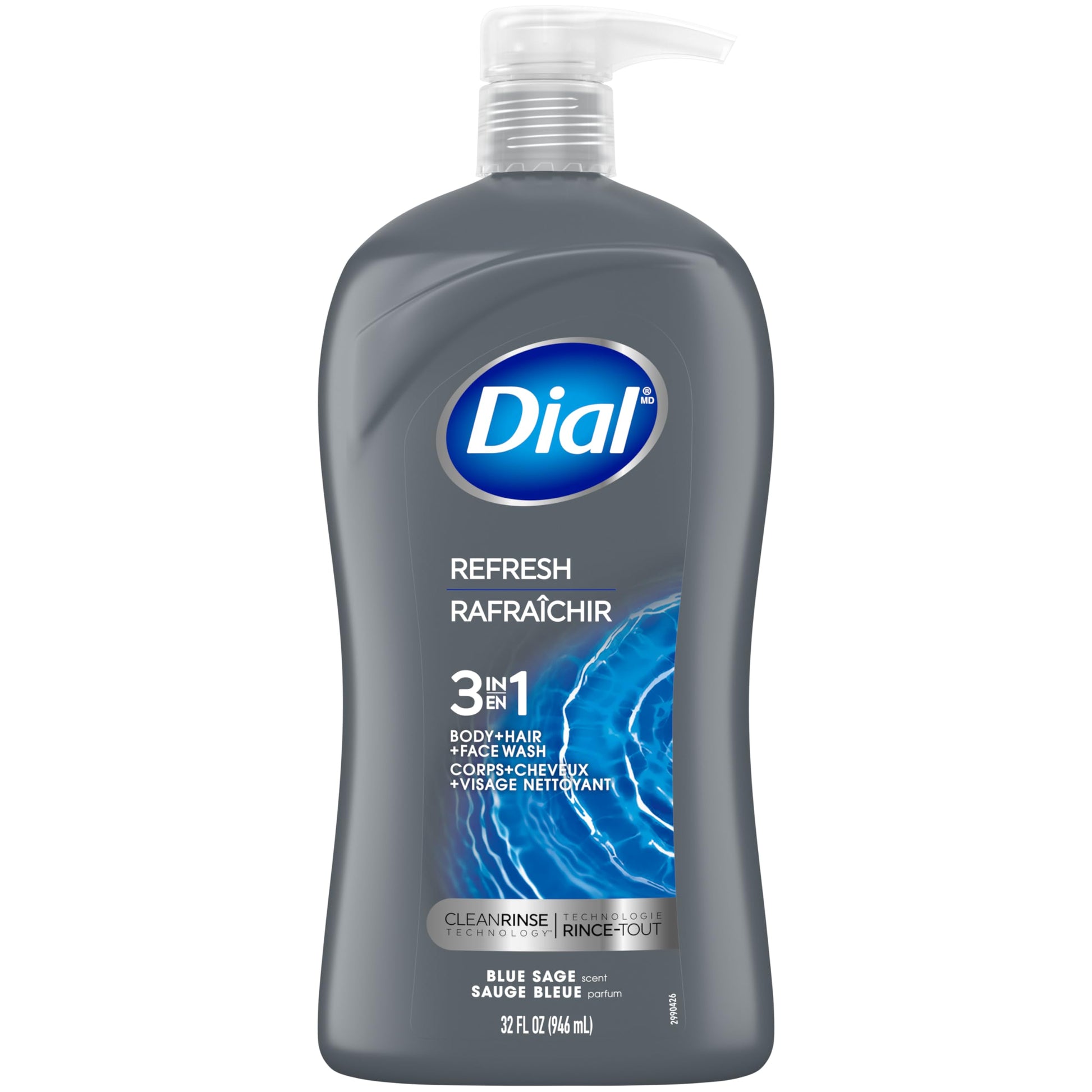 DIAL FOR MEN LQ 16OZ HYDRO FRS