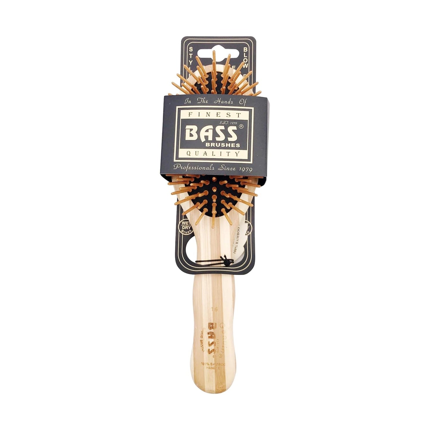 BASS BRUSHES BRUSH,SM,WOOD BRSTL,BAMBO