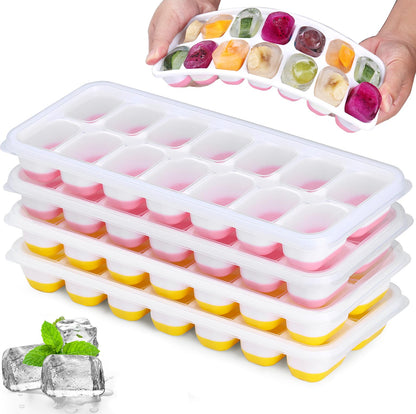 barY3 Gray Silicone Ice Tray, 14 cubes - Small Spheres
