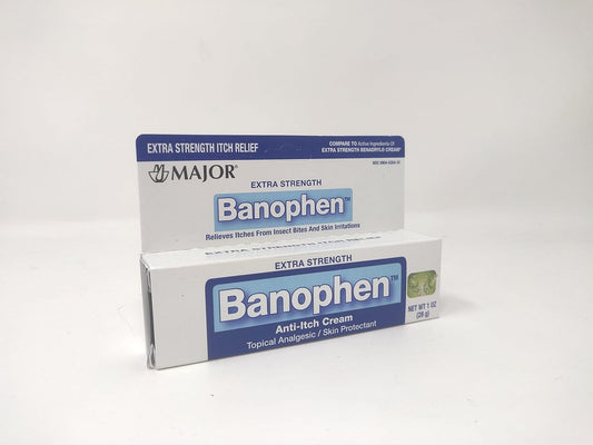 BANOPHEN ANTI-ITCH 2% CREAM 1OZ MAJ