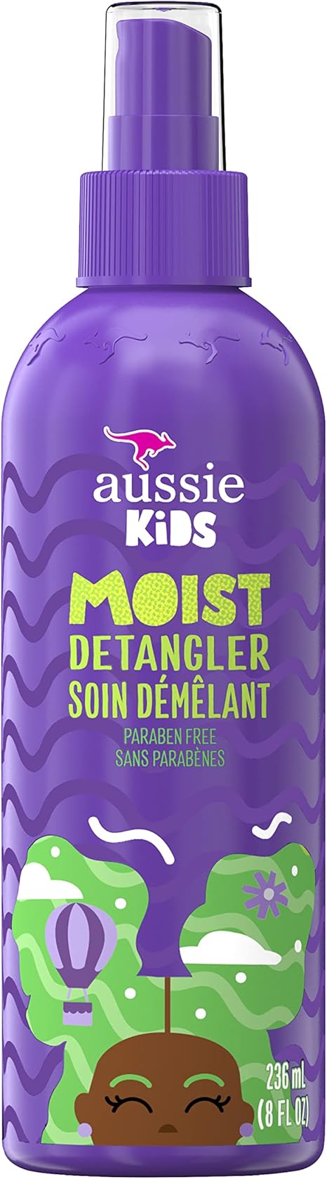 AUSSIE KIDS MOIST DETANGLER  8Z
