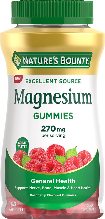 NATURES BOUNTY MAG CW 270MG 90GMM