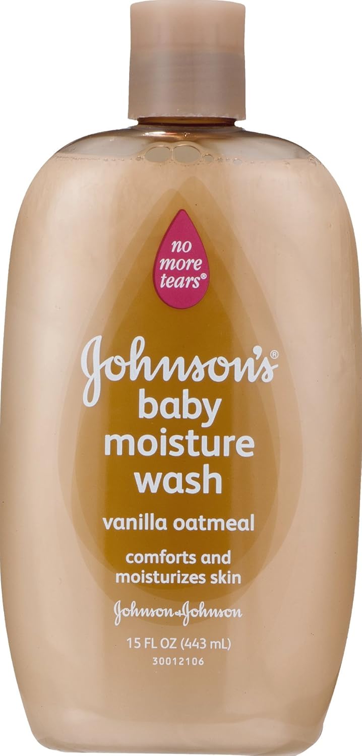 JOHNSON OATMEAL BABY WASH  15z