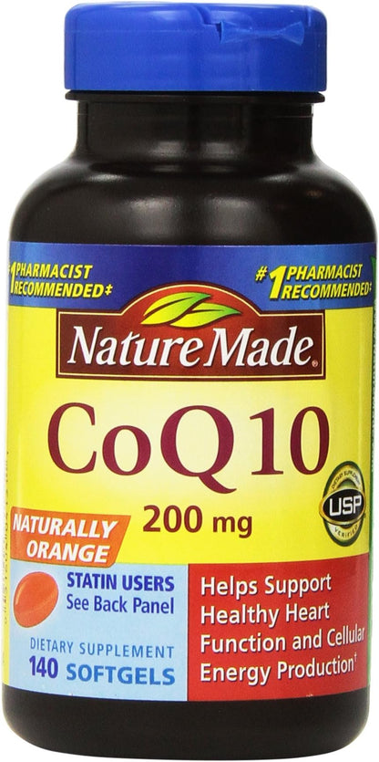 COQ10 200MG SOFTGEL 80CT NAT MADE