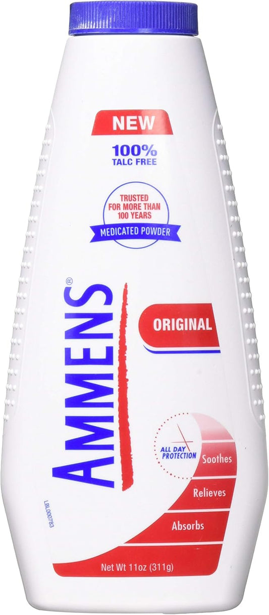AMMENS MEDICATED PW 5% 311GM SFSH