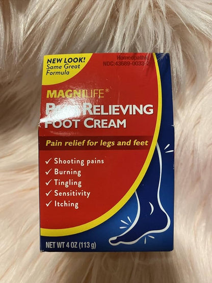 MAGNILIFE DIABETIC PAIN FOOT CREAM 4OZ