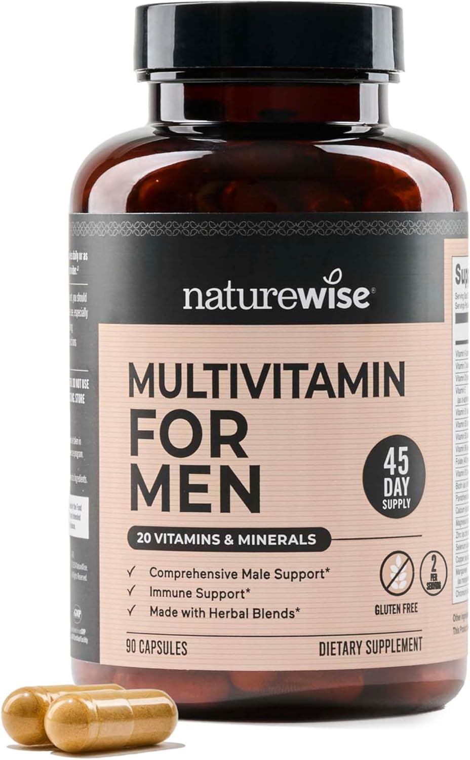 NATURE'S ANSWER MULTI VITAMINS,MEN`S 100
