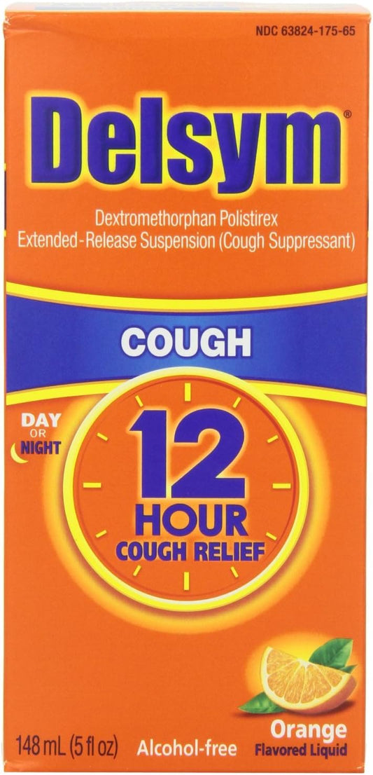 DELSYM 12HR COUGH ORANGE 3OZ