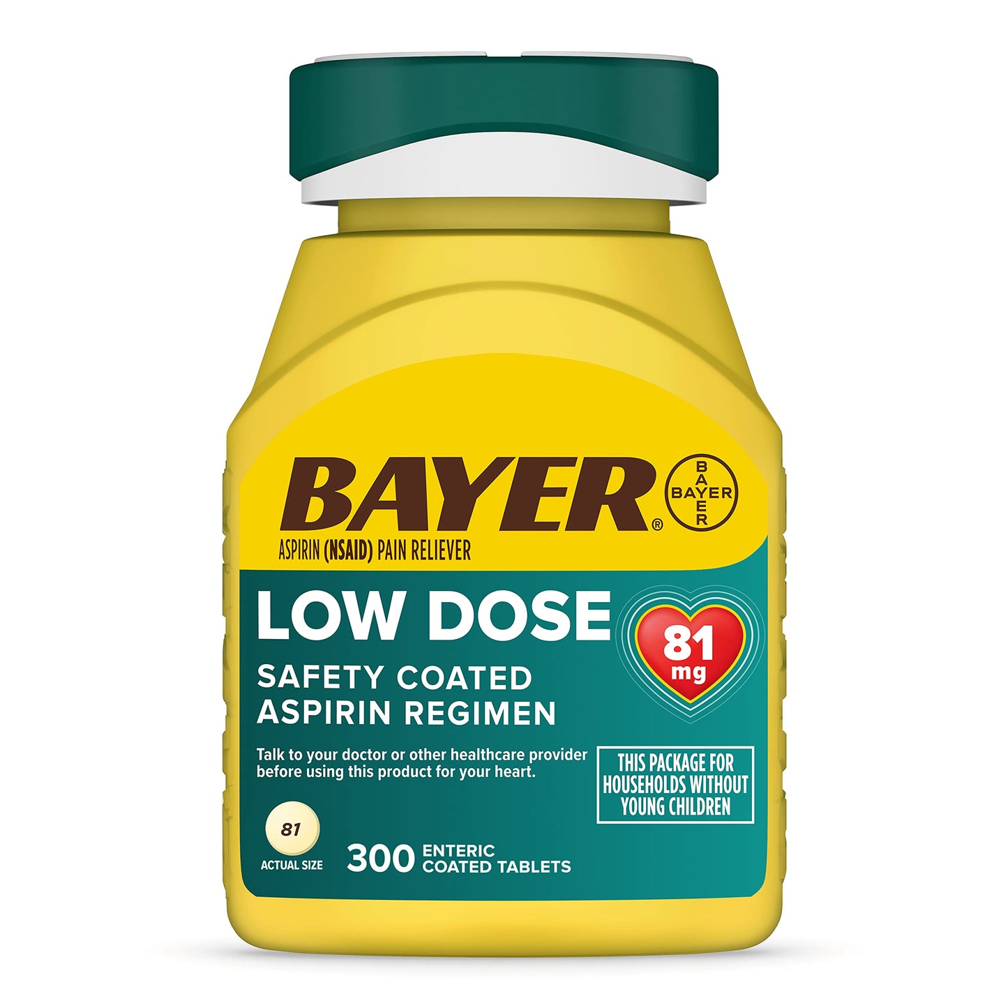 ASPIRIN 81 MG CHW 100 UD