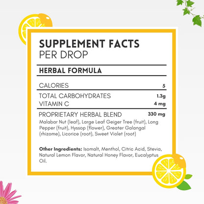 HERBION NATURALS THROAT SYRUP,SUGAR FREE