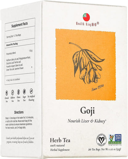 HEALTH KING MEDICINAL TEAS TEA,BLOOD TONER&CIRCULATR