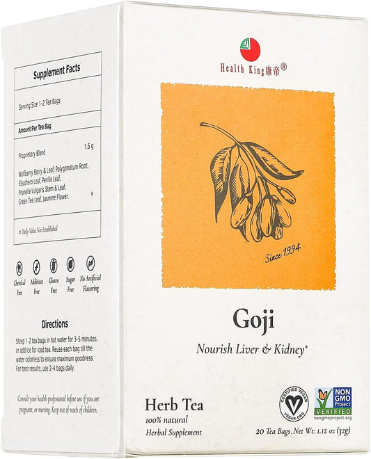 HEALTH KING MEDICINAL TEAS TEA,BLOOD TONER&CIRCULATR