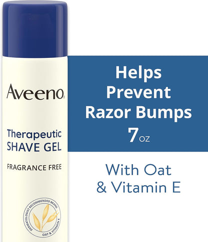 AVEENO THERAPEUTIC SHAVE GEL7z