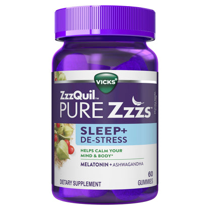ZZZQUIL PURE ZZZS DE-STRESS GMY 42CT