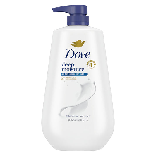 DOVE BODY WASH DEEP MOIST   20Z