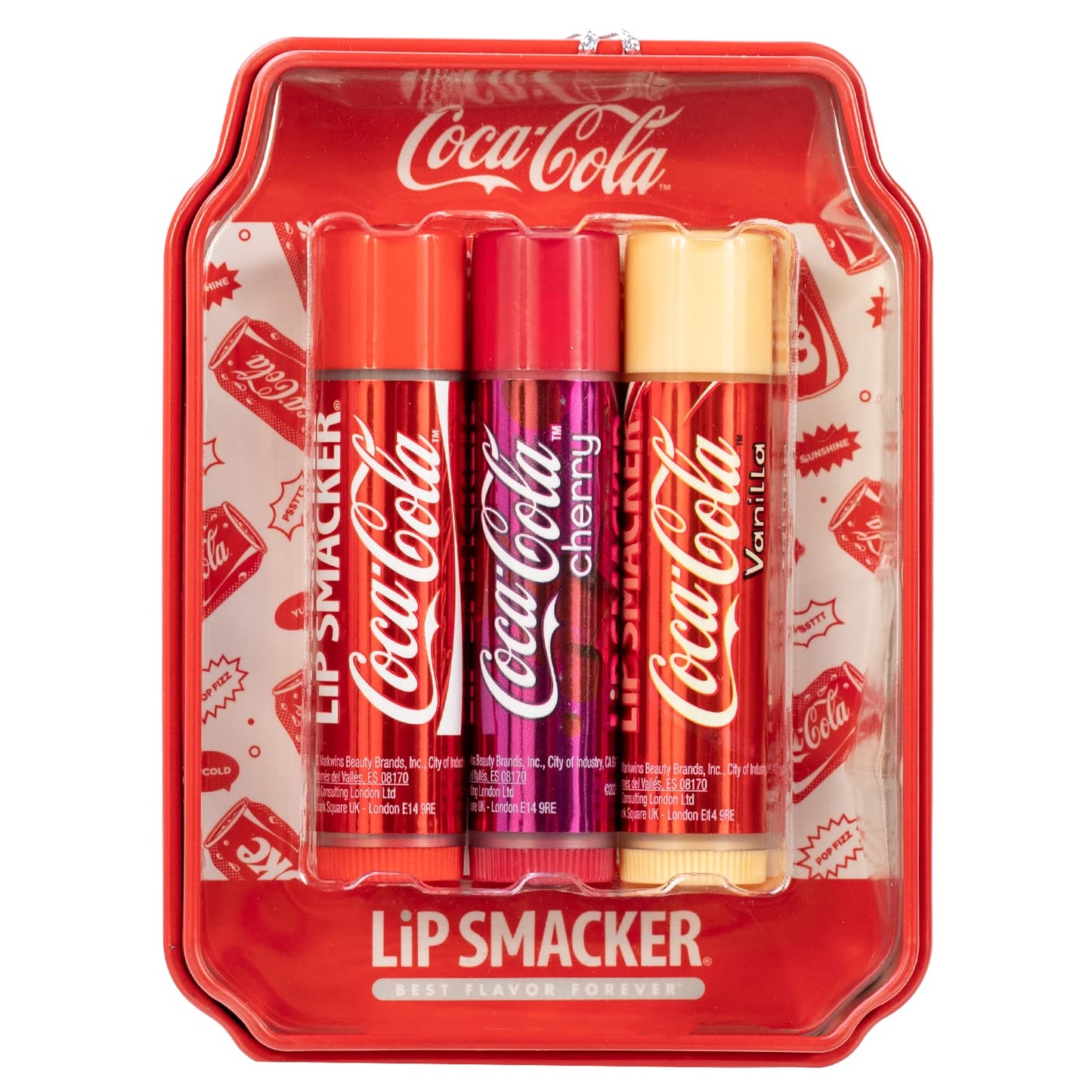 Lip Smacker Coca Cola Bottle Cap Lip Balm, 3 count