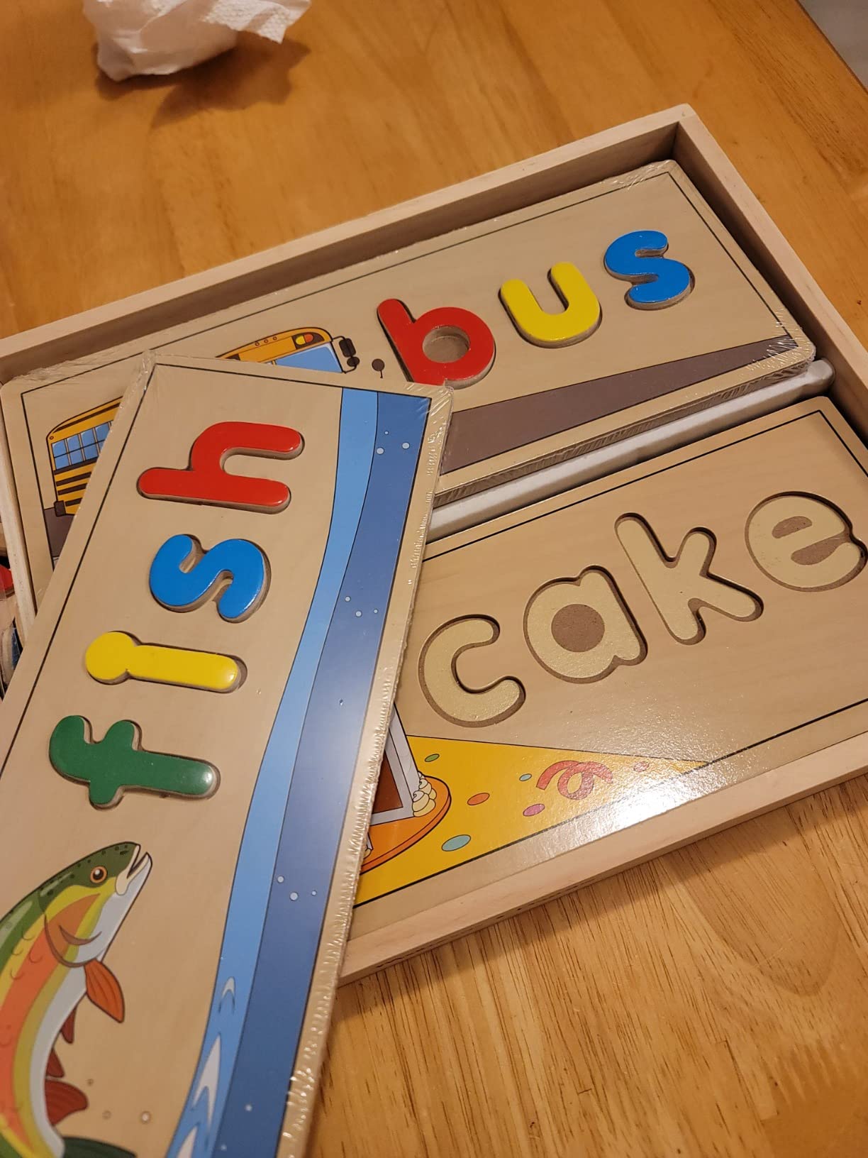 Melissa & Doug See & Spell Wooden Educational Toy