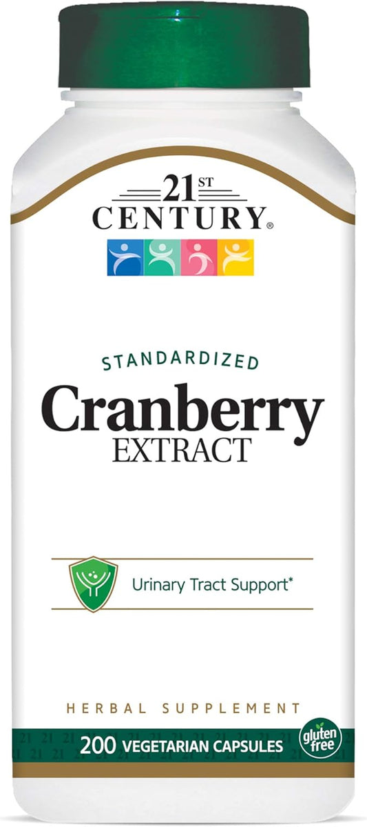 CRANBERRY FRUIT VEGGI CAP 60CT 21ST CENT