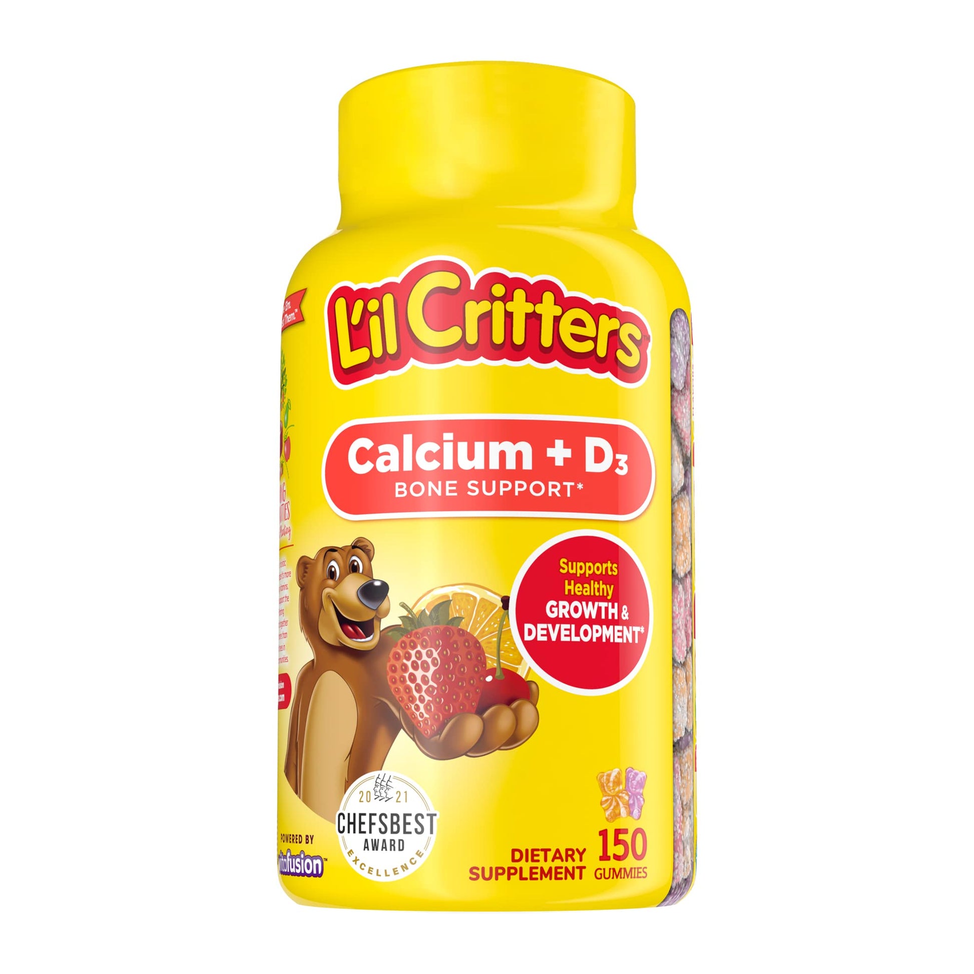LIL CRITTERS CALC/VITA D CW 150