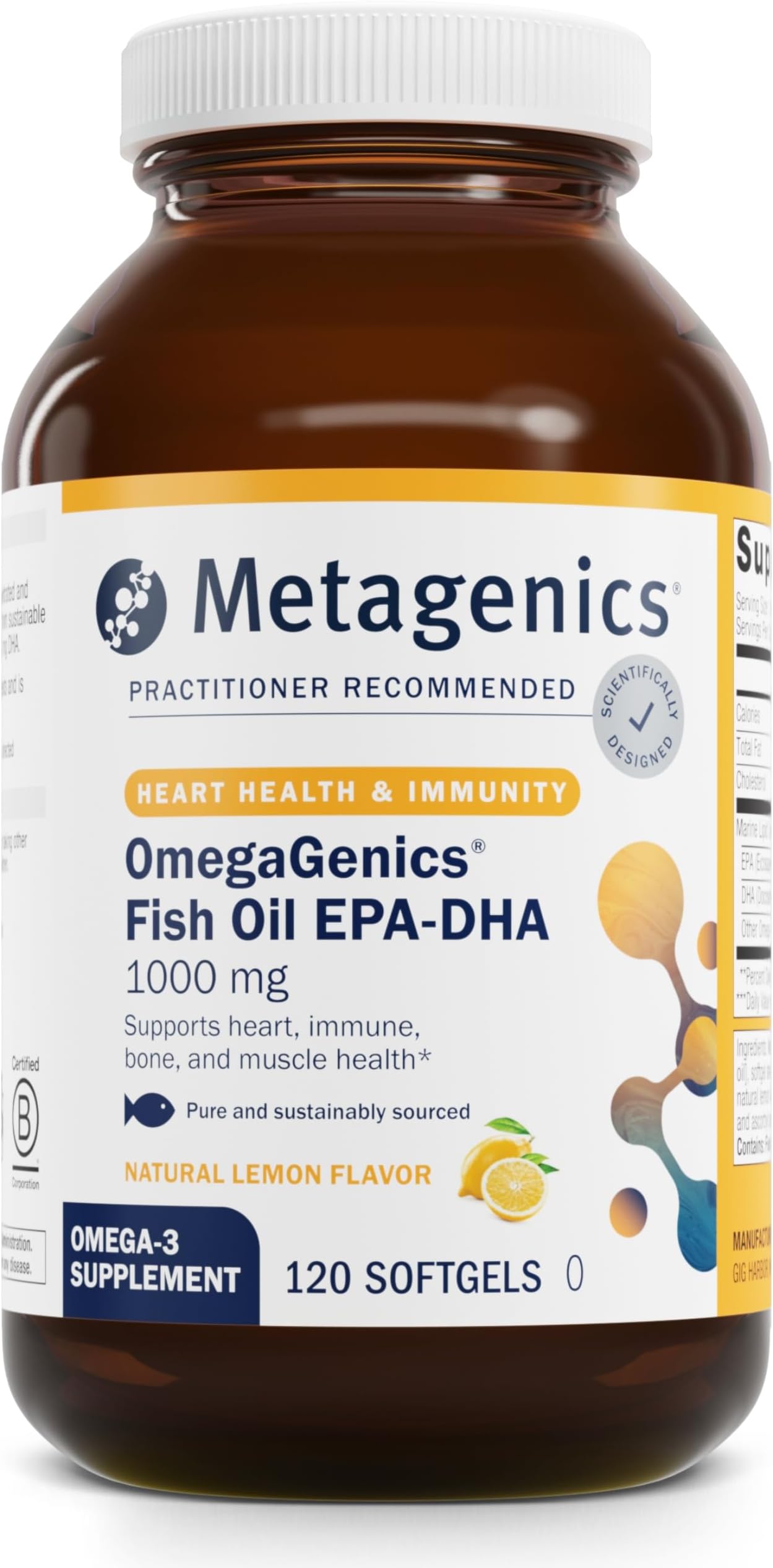 NATURAL OMG III EPA+DHA GC 1GM 60