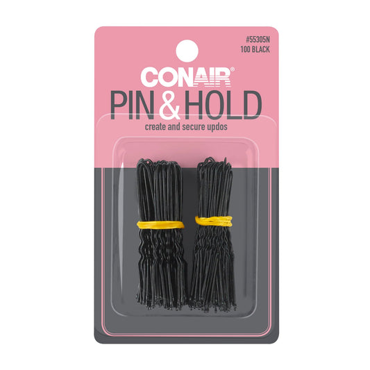 CONAIR Styling Essentials Hair Pins - Brown, 100 count