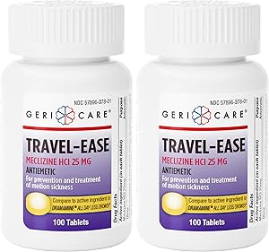 TRAVEL-EASE TB 25MG 100