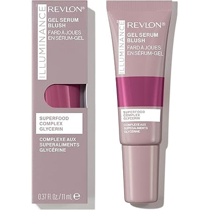 REVLON Illuminance Dewy Finish Gel Serum Blush - 130 Beaming Coral