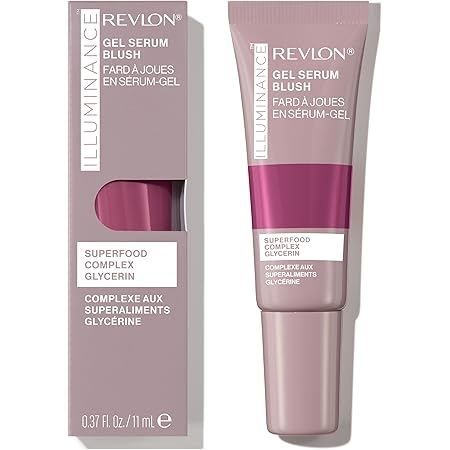 REVLON Illuminance Dewy Finish Gel Serum Blush - 130 Beaming Coral