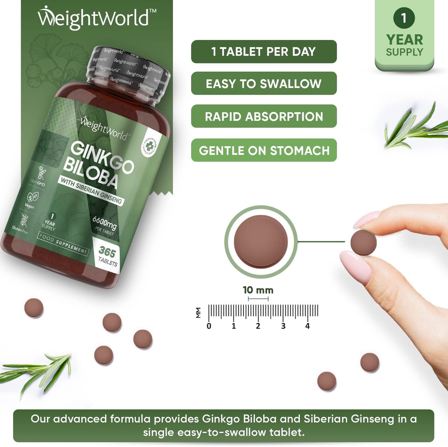 GINSENG TB 500MG 60 CPLT