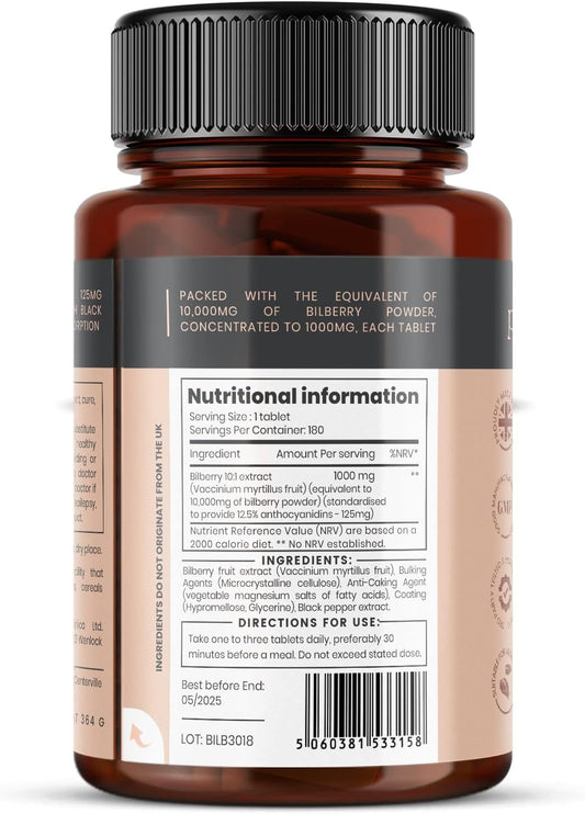 BILBERRY 2400MG CAP 100CT NAT TRU