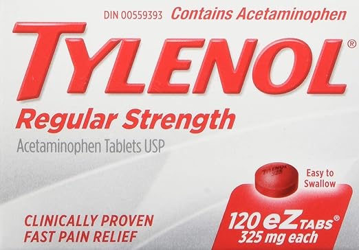 TYLENOL TB 325MG 100 RS