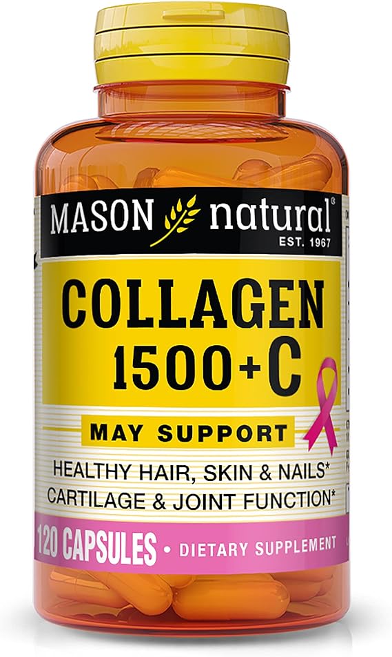 COLLAGEN 1500MG CAPSULES 120CT MASON