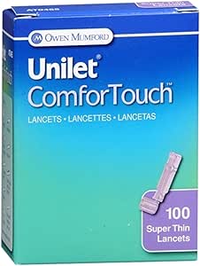 UNILET LANCETS SUPER THIN 30G LNC 100CT