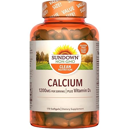 CALCIUM 1200MG +D3 SOFTGEL 170CT SUNDWN