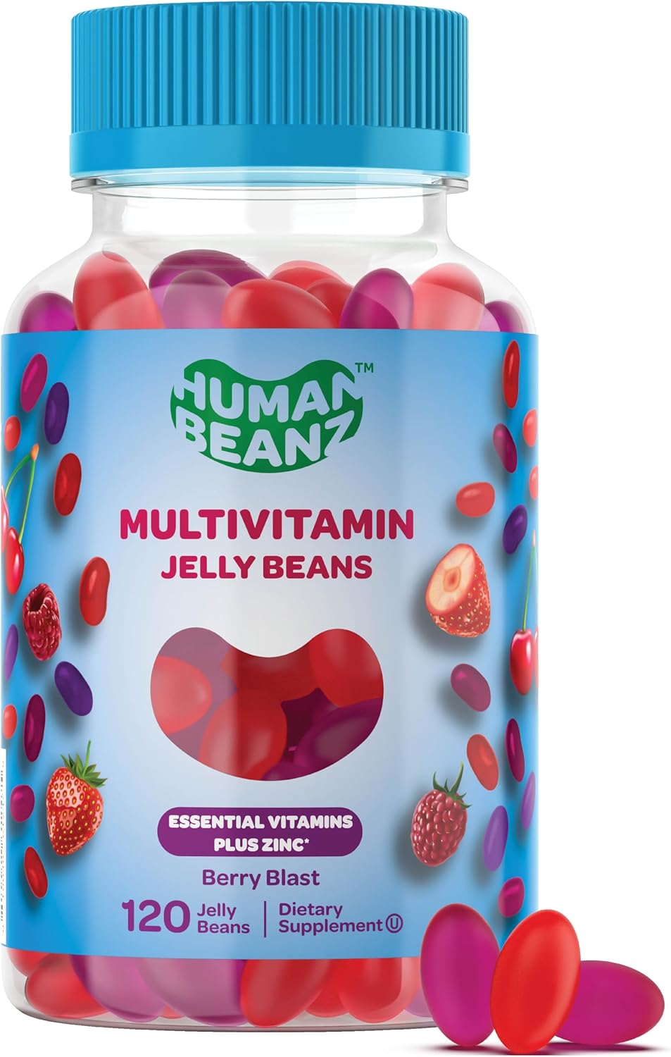 HUMAN BEANZ SUPP,JELLY BEANS,B12