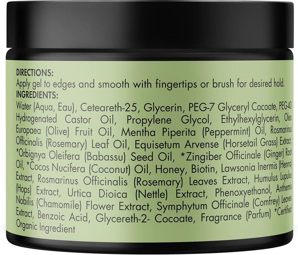 MIELLE Rosemary Mint Hair Strengthening Edge Gel, 2 oz
