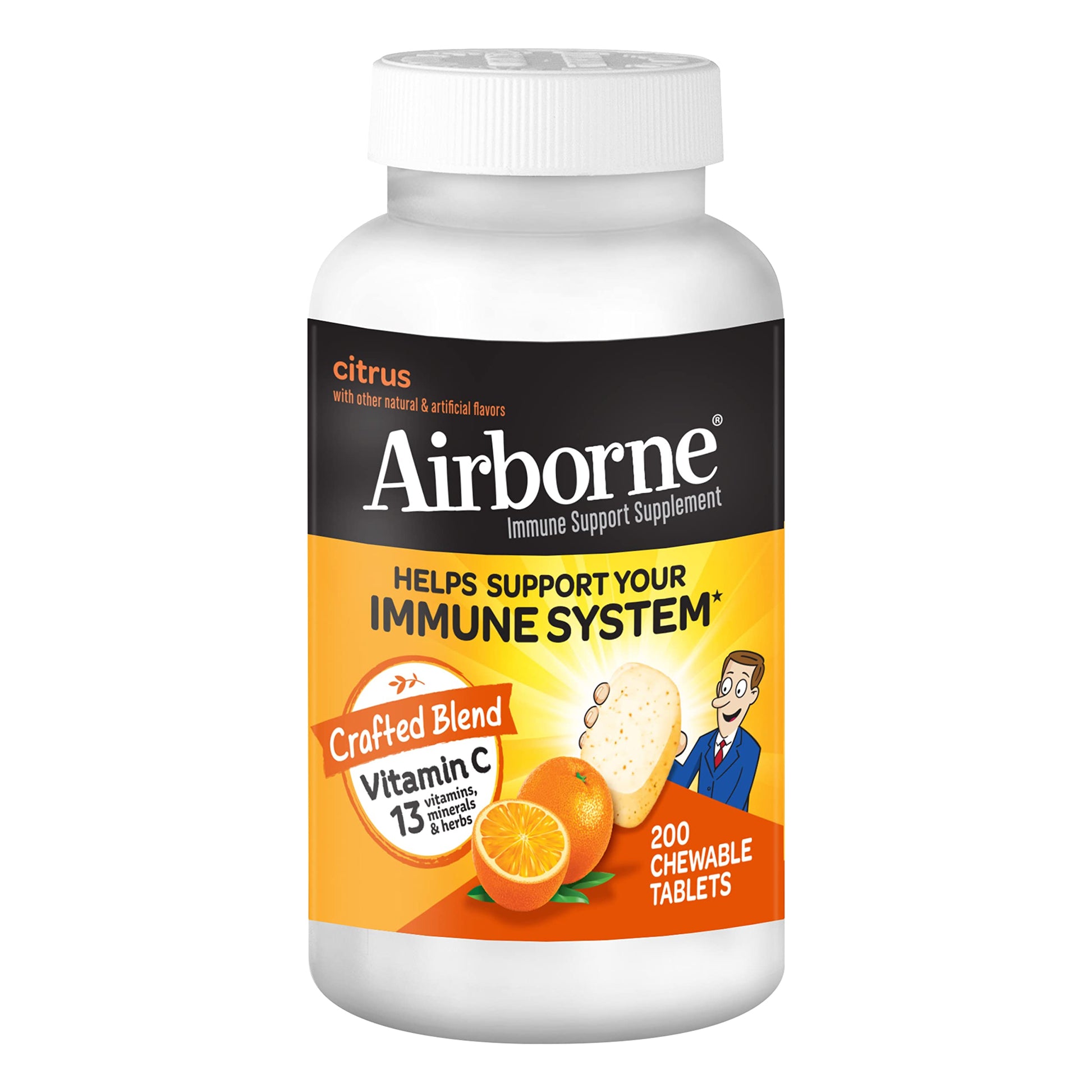 AIRBORNE ZINC CHEWABLE TABLET 32 CT