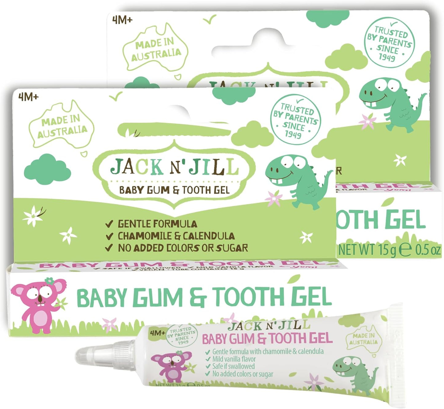 JACK N JILL KIDS WIPES,BABY GUM&TOOTH,