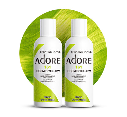 Adore Semi-Permanent Haircolor #161 Cosmic Yellow 4oz