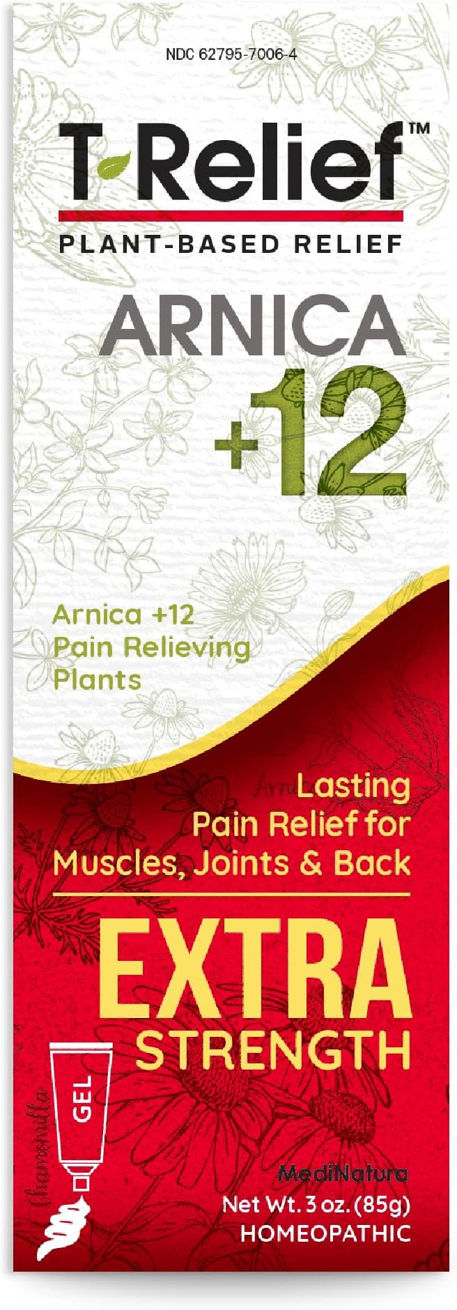 T-RELIEF-MEDINATURA GEL,PAIN RELIEF,ARNICA