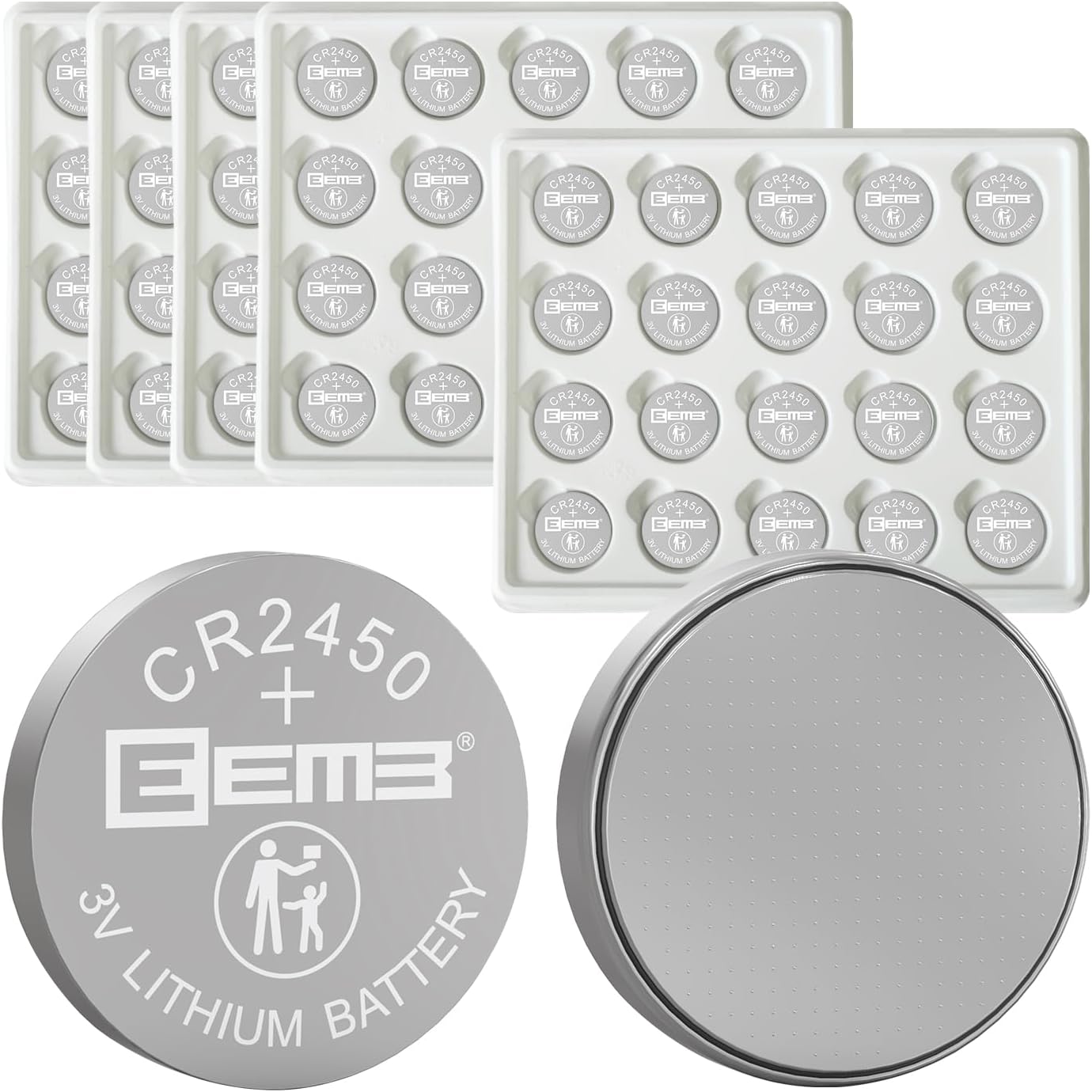 BATTERY EVR LITH 3V ECR2450BP